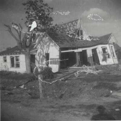 Severely Damage Home