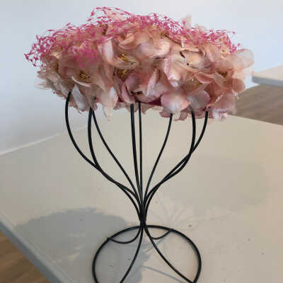 Fishnet Flower Hat