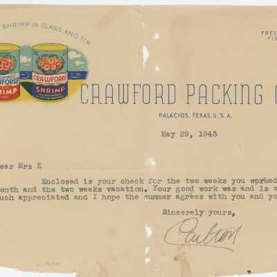 Crawford Packing Co., Inc. Letterhead