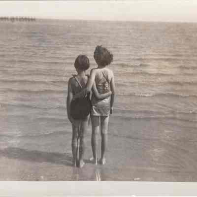 Claire Joy and a cousin?