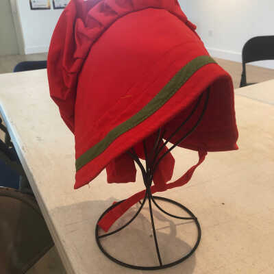Red & Green Bonnet