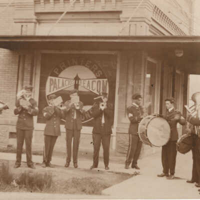 Emmons Building- Palacios Band