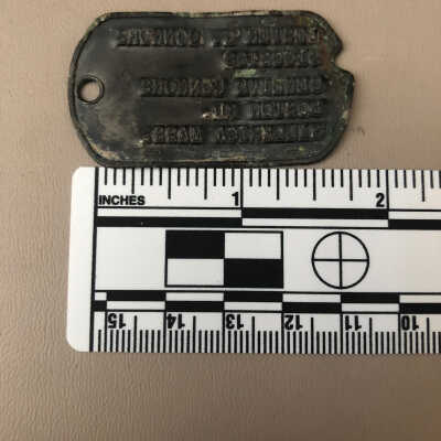 Lester Connors Dog Tag