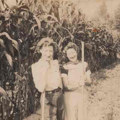 Anne Knowles and Frances Sutton