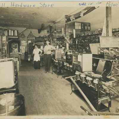 Interior of Littell Hardware Store