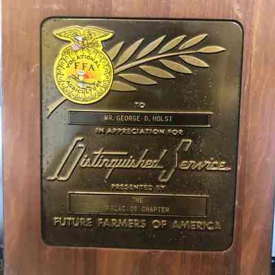 Distinguished Service FFA Award