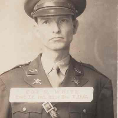 Coy H. White, 2nd Lt. Infantry 21st Bn. TDG