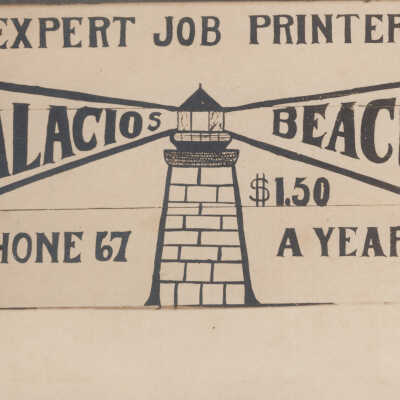 Palacios Beacon Advertisement