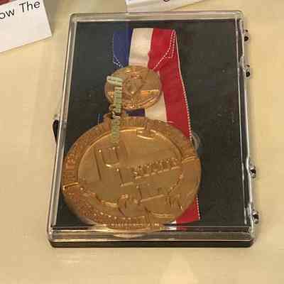 1980 State Football Championship Medal