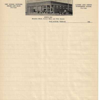 Brandon Dry Goods Letterhead