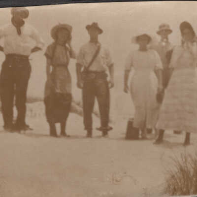 Group on Beach