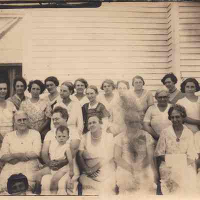 A Group of Unidentified Women