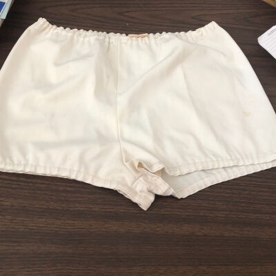 White Cheerleader Bloomers