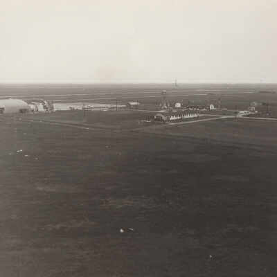 Hanger at Palacios Airport