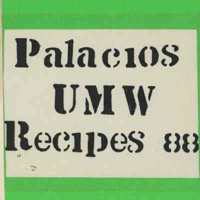 Palacios UMW Recipes 88