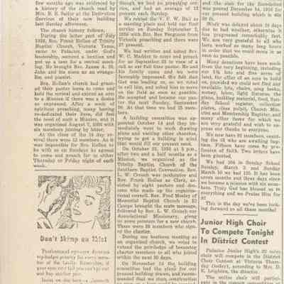 History of Church
