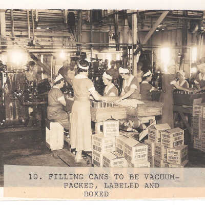 Filling Cans to be Vacuum