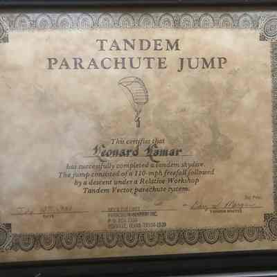 Tandem Parachute Jump