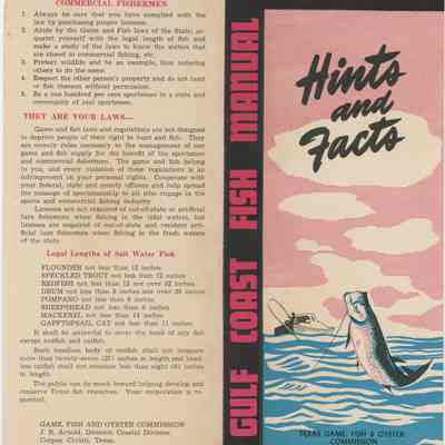 Gulf Coast Fish Manual Pamphlet