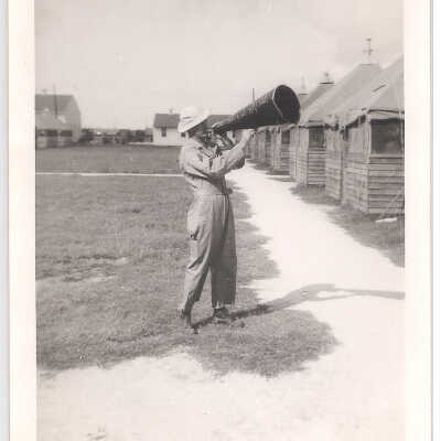 Young with Megaphone