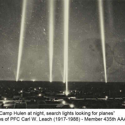 Camp Hulen at Night