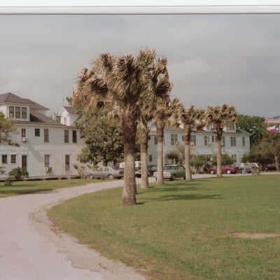 Luther Hotel, view from West drive