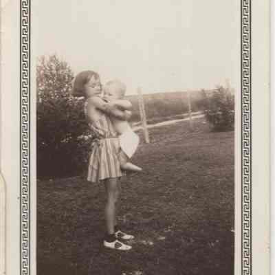 Claire Joy and Buddy