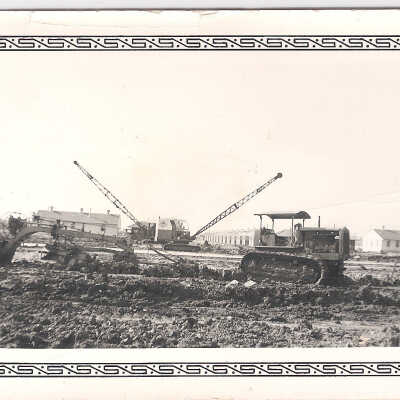 Cranes Working at Camp Hulen
