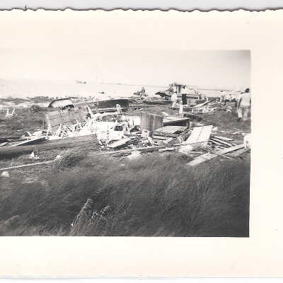 Boats Damage from Hurricane