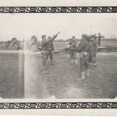 3 inch AA guns