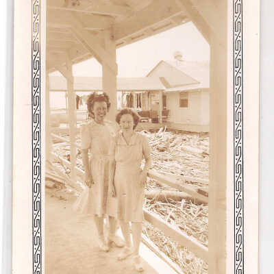 Two Women Standing
