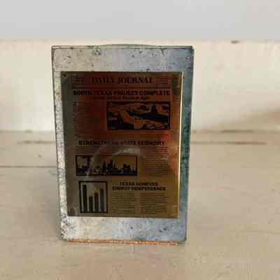 STP Dedication Paperweight