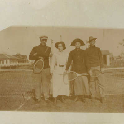 Group of Tennis Players, 1912