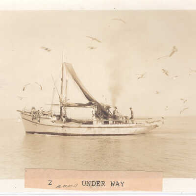 Emma under way