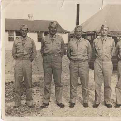 Officers at Camp Hulen