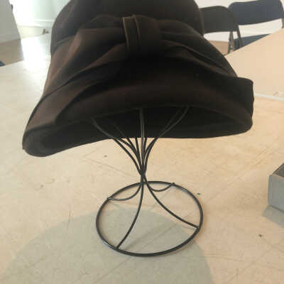 Brown Hat with Bow