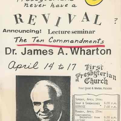 Revival Lecture Seminar