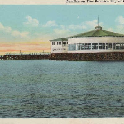 Pavilion on Tres Palacios Bay