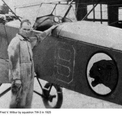 Lt. Fred V. Wilbur by squadron TW-3