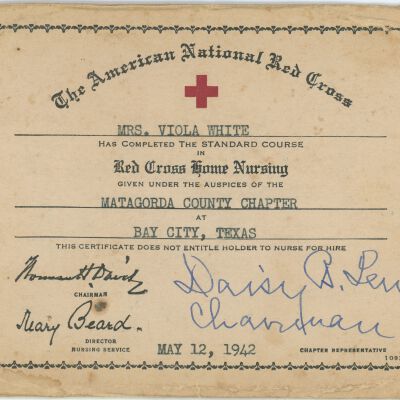 Red Cross Home Nursing