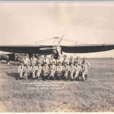 Governor Allred and Officers of 36th Division