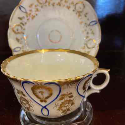 Haviland China Cup and Saucer