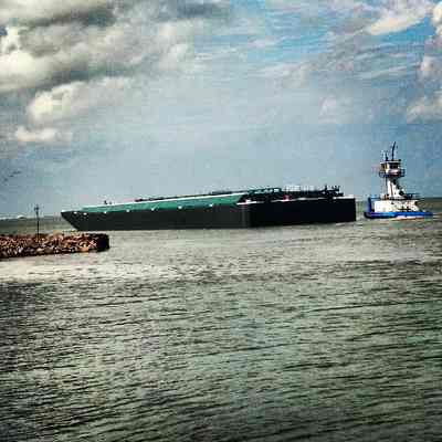 Push Boat and Barge