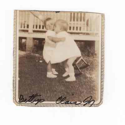 Betty & Claire Joy as Toddlers