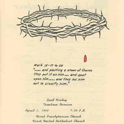 Good Friday Tenebrae Service