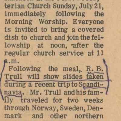 Luncheon Slated At Church