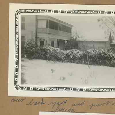The Luther House Backyard