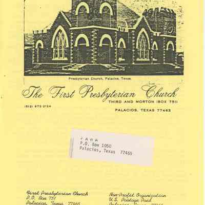 The First Presbyterian Church