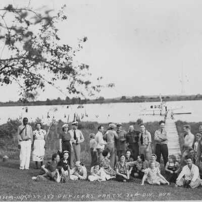 Officer's Party, 36th Division