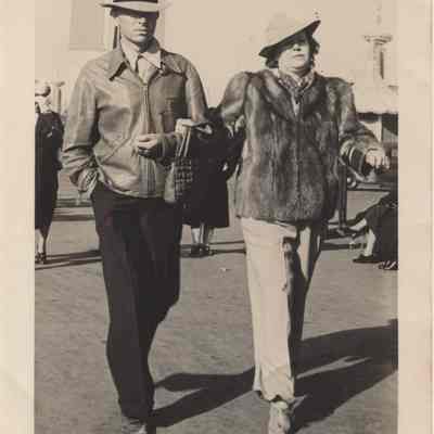 Charles and Elsie in the city